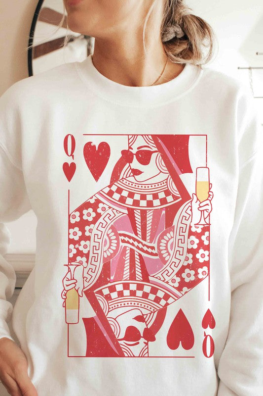 Champs Queen Graphic Sweatshirt