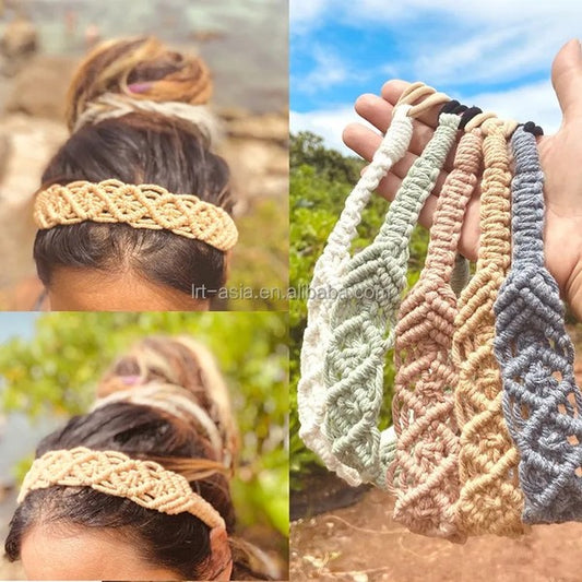 Boho Crochet Head Wrap